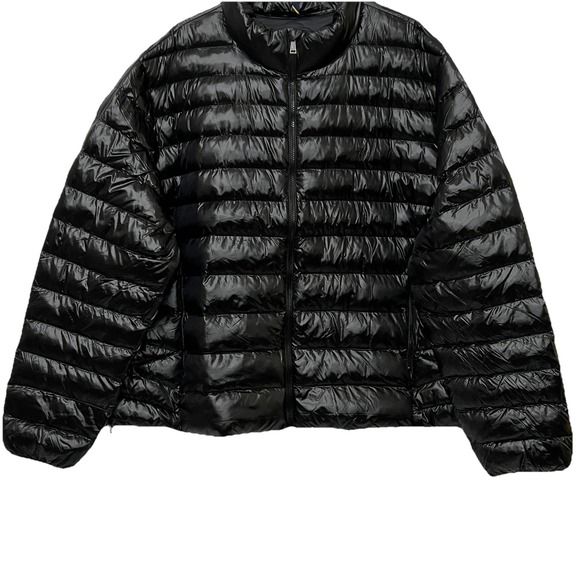 Polo Ralph Lauren Other - Polo Ralph Lauren Performance Full Zip Puffer Jacket Black Logo Mens 3XB New